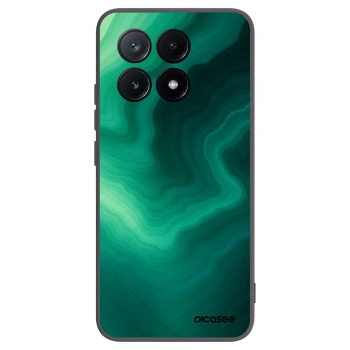 Picasee silikónový čierny obal pre Xiaomi Poco X6 Pro - Malachite