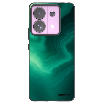 Picasee silikónový čierny obal pre Xiaomi Redmi Note 13 Pro 5G - Malachite