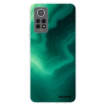 Picasee silikónový prehľadný obal pre Xiaomi Redmi Note 12 Pro 4G - Malachite