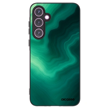 Picasee silikónový čierny obal pre Samsung Galaxy A35 5G A356B - Malachite