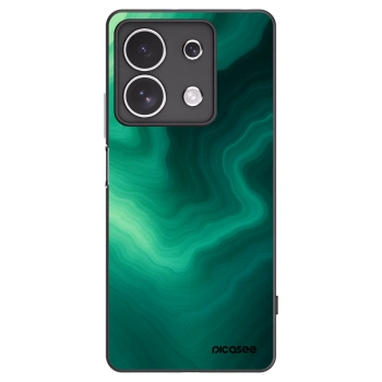 Picasee silikónový čierny obal pre Xiaomi Redmi Note 13 4G - Malachite