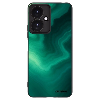 Picasee silikónový čierny obal pre Xiaomi Redmi 13C 5G - Malachite