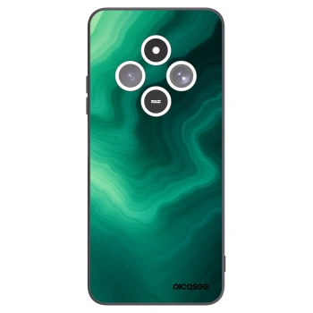 Picasee silikónový čierny obal pre Xiaomi Redmi 14C - Malachite