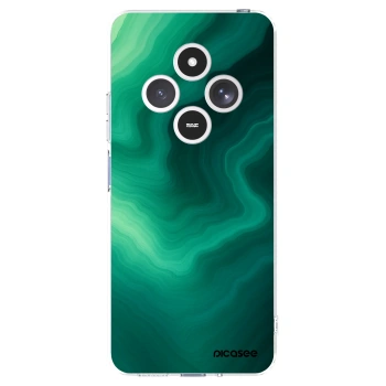 Picasee silikónový prehľadný obal pre Xiaomi Redmi 14C - Malachite