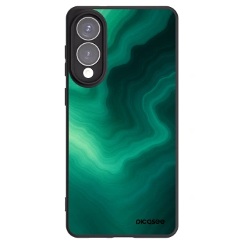 Picasee silikónový čierny obal pre Samsung Galaxy S25 Edge 5G - Malachite