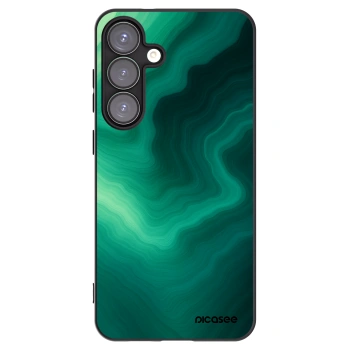 Picasee silikónový čierny obal pre Samsung Galaxy S25+ 5G - Malachite