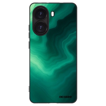 Picasee silikónový čierny obal pre Xiaomi Poco X7 Pro 5G - Malachite