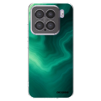 Picasee silikónový prehľadný obal pre Xiaomi 15 - Malachite