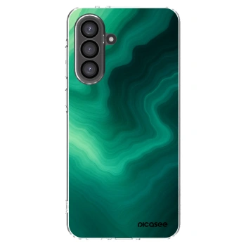 Picasee silikónový prehľadný obal pre Samsung Galaxy A56 5G A566B - Malachite
