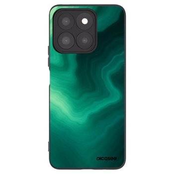 Picasee silikónový čierny obal pre Honor X8c - Malachite