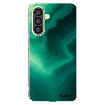 Picasee silikónový prehľadný obal pre Samsung Galaxy A26 5G A266B - Malachite