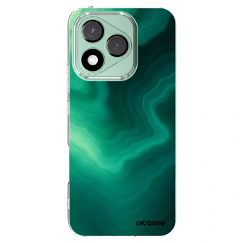 Picasee silikónový prehľadný obal pre Honor 400 Lite 5G - Malachite