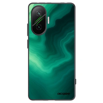 Picasee silikónový čierny obal pre Xiaomi Poco F7 Pro 5G - Malachite