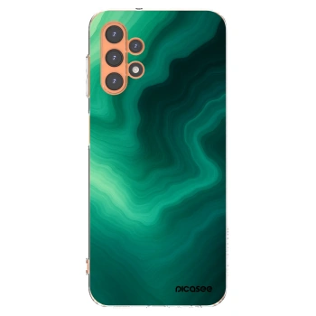 Picasee silikónový prehľadný obal pre Samsung Galaxy A13 5G - Malachite