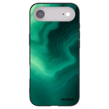 Picasee silikónový čierny obal pre Apple iPhone Air - Malachite