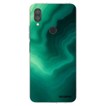 Picasee silikónový prehľadný obal pre Xiaomi Redmi 7 - Malachite