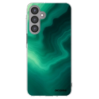 Picasee silikónový prehľadný obal pre Samsung Galaxy A16 4G - Malachite