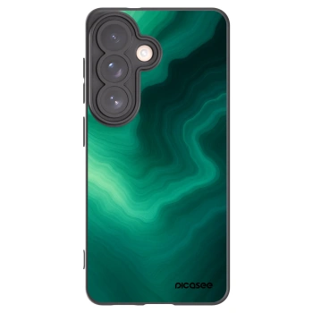 Picasee silikónový čierny obal pre Samsung Galaxy S26 - Malachite