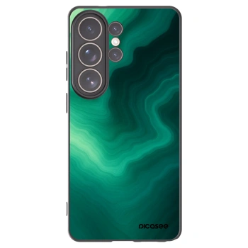 Picasee silikónový čierny obal pre Samsung Galaxy S26 Ultra - Malachite