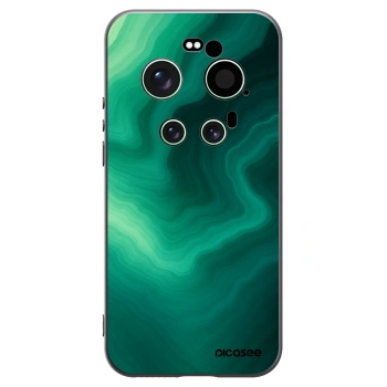 Picasee silikónový čierny obal pre Xiaomi 17 Ultra - Malachite