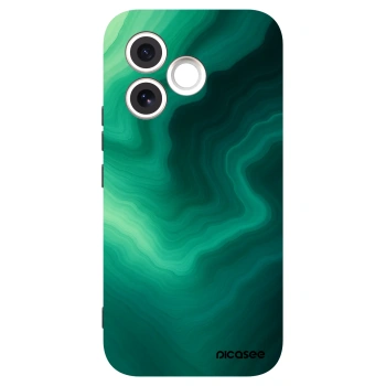 Picasee silikónový čierny obal pre Honor 600 Lite - Malachite
