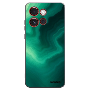 Picasee silikónový čierny obal pre Motorola Edge 60 Neo 5G - Malachite