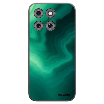 Picasee silikónový čierny obal pre Motorola Moto G77 - Malachite