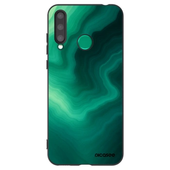 Picasee silikónový čierny obal pre Honor 20 Lite - Malachite