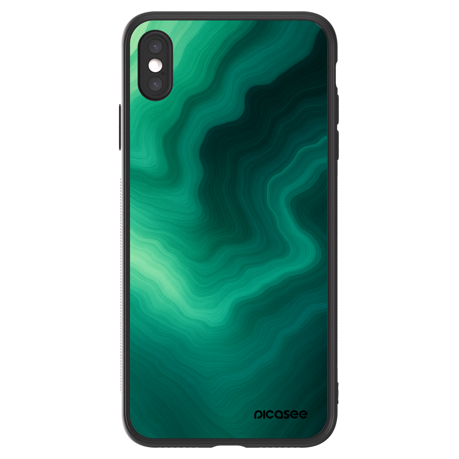 Picasee ULTIMATE CASE pro Apple iPhone XS Max - Malachite