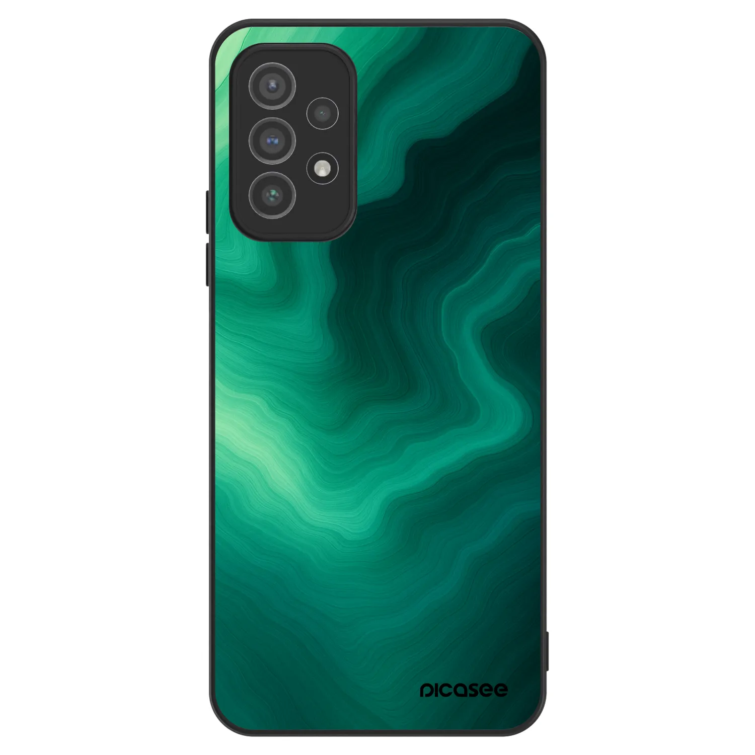 Picasee ULTIMATE CASE pro Samsung Galaxy A72 A725F - Malachite