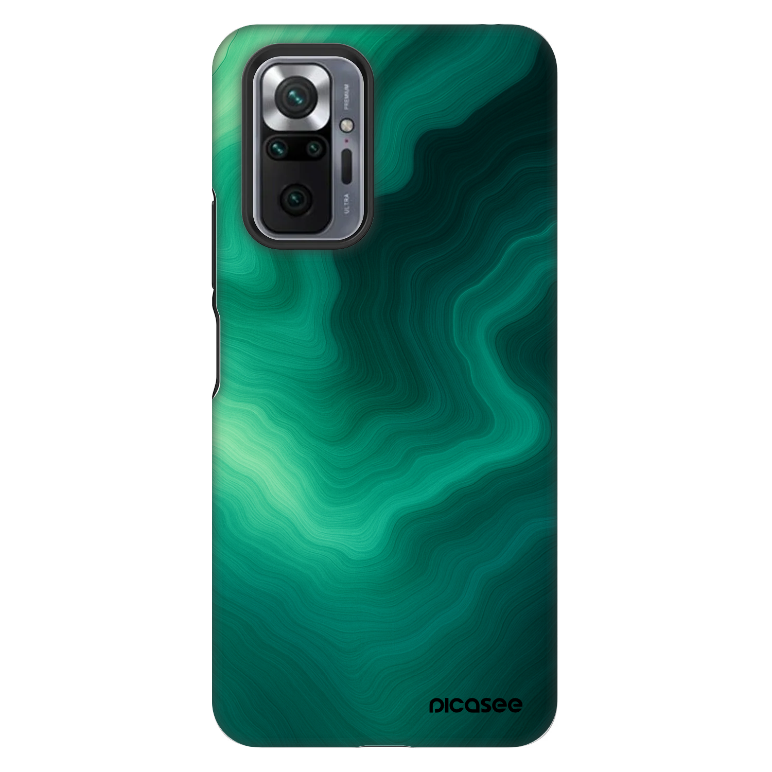 Picasee Fashion Case pre Xiaomi Redmi Note 10 Pro - Malachite