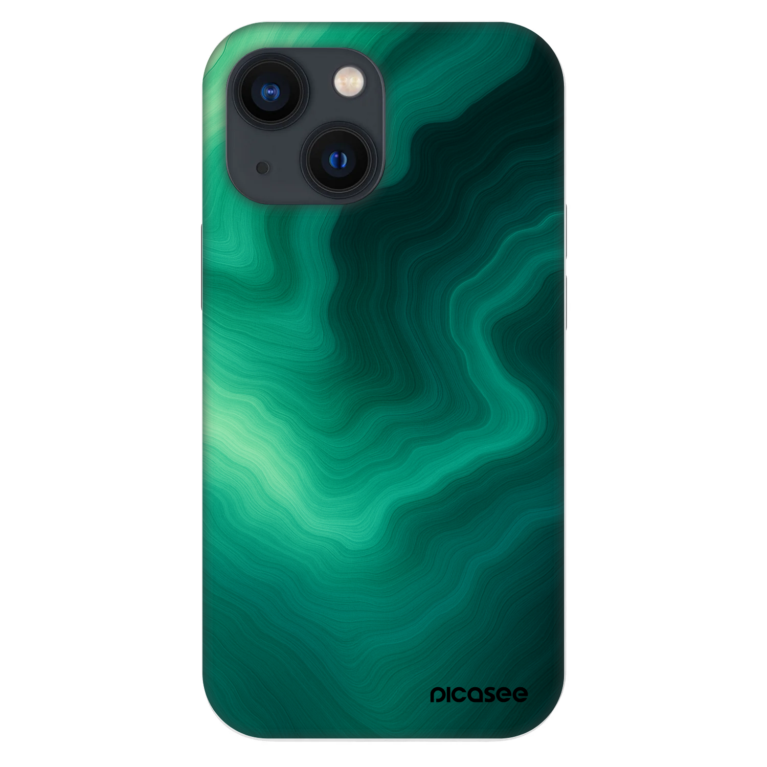 Picasee Fashion Case pre Apple iPhone 13 mini - Malachite