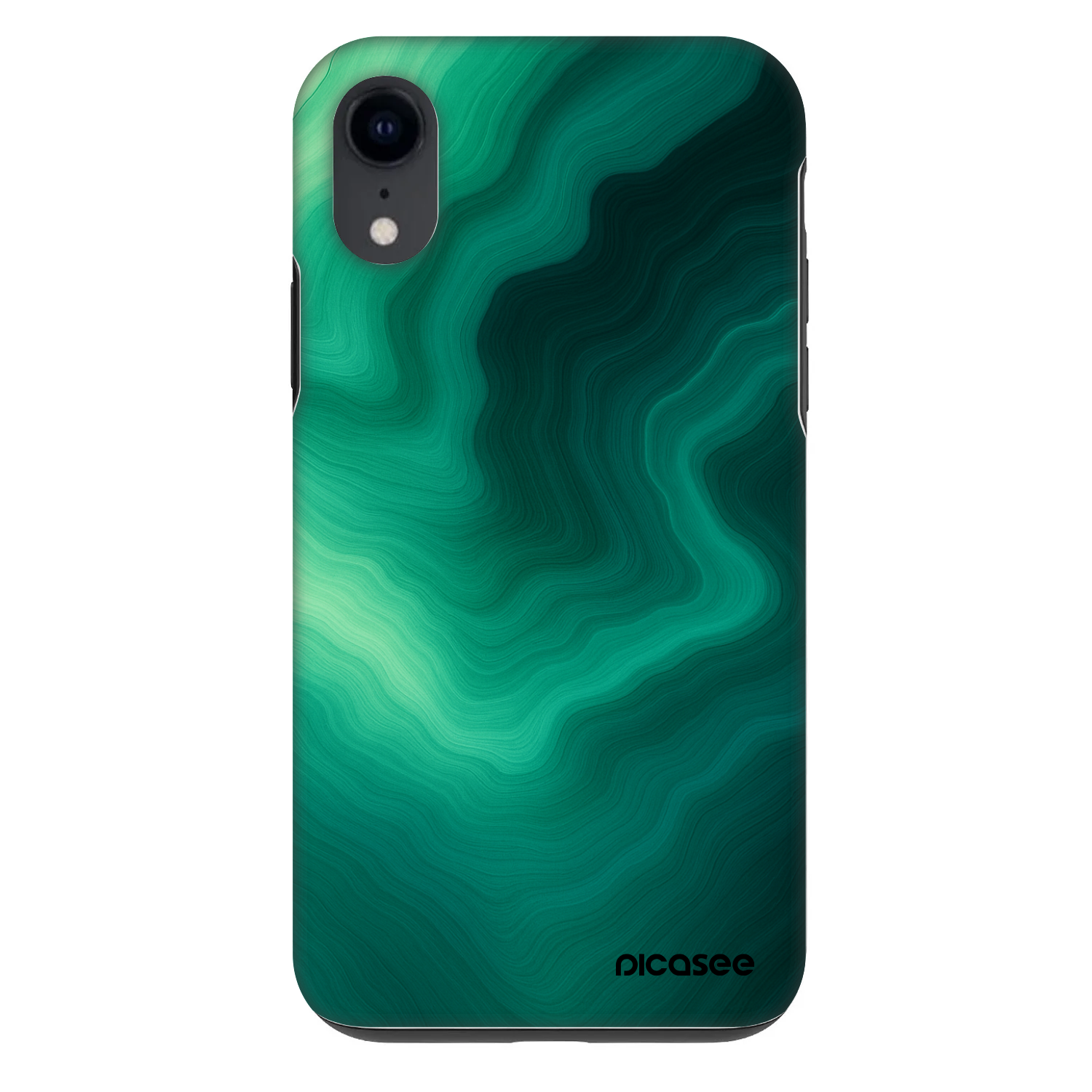 Picasee Fashion Case pre Apple iPhone XR - Malachite