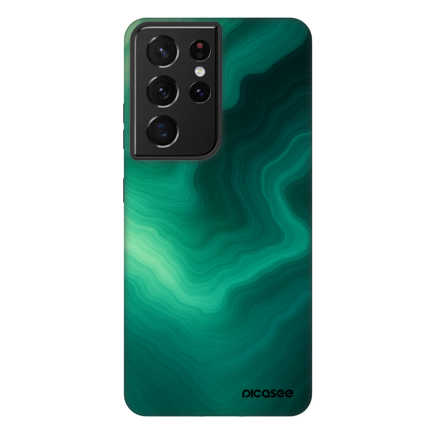 Picasee Fashion Case pre Samsung Galaxy S21 Ultra 5G G998B - Malachite