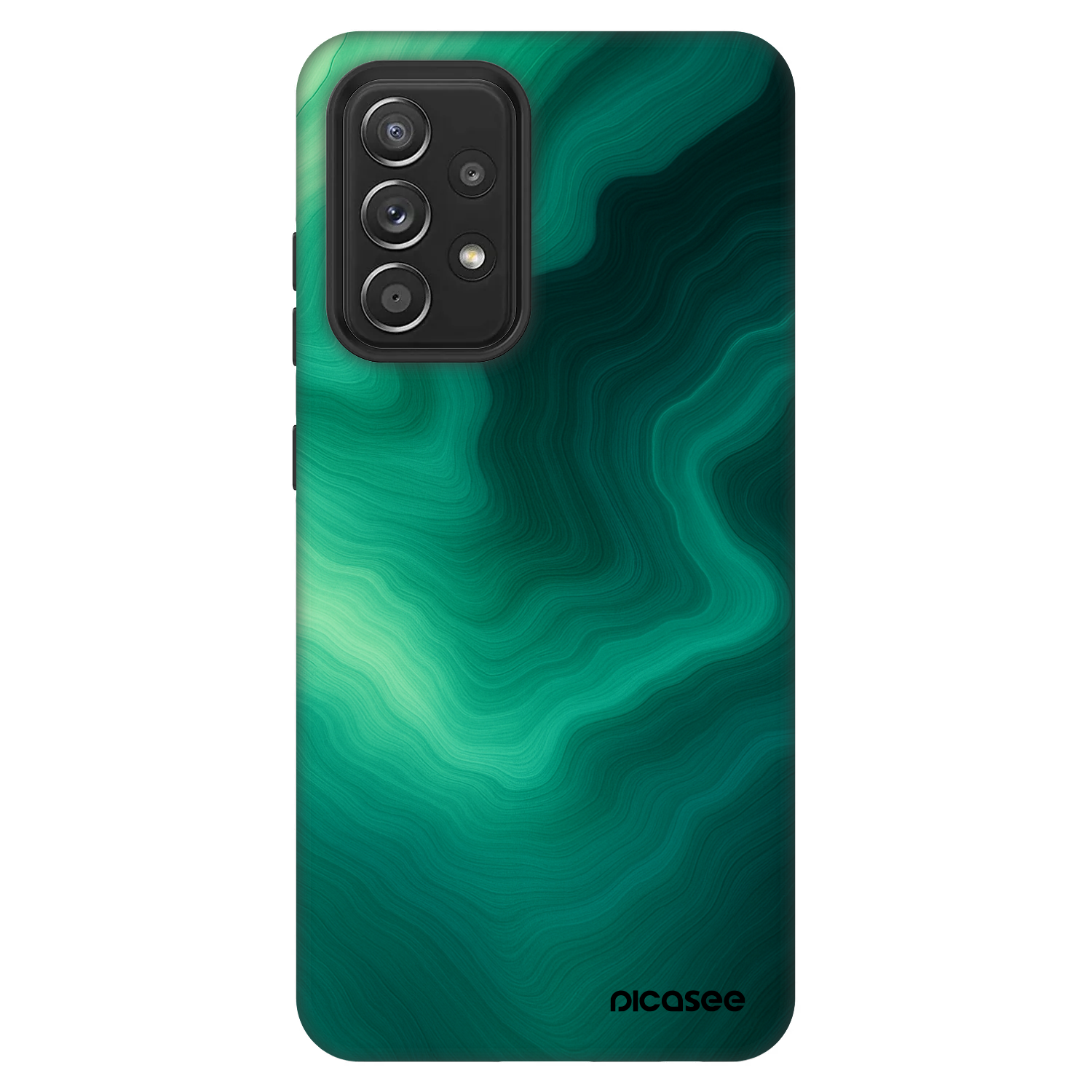 Picasee Fashion Case pre Samsung Galaxy A52s 5G A528B - Malachite