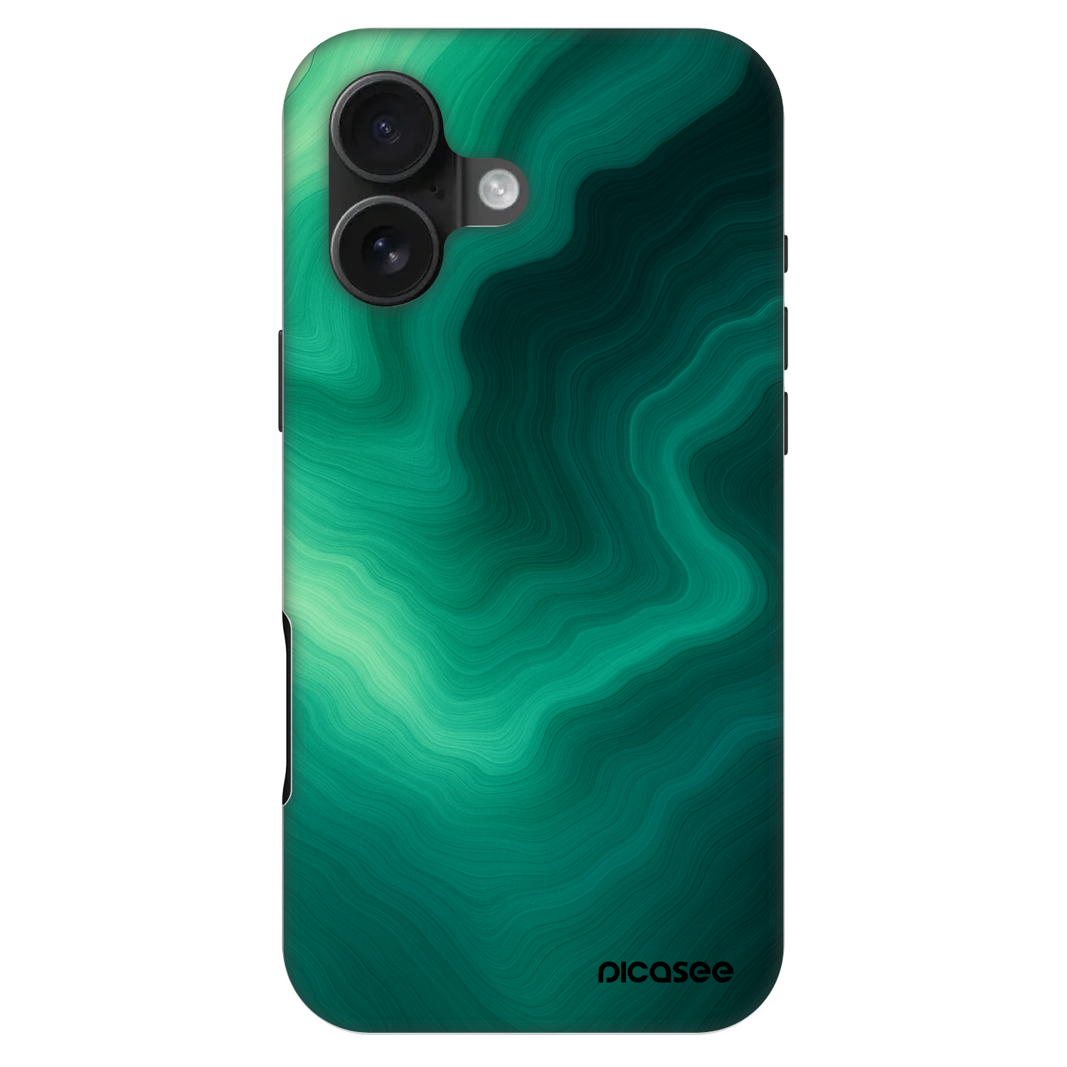 Picasee Fashion Case MagSafe pre Apple iPhone 16 - Malachite