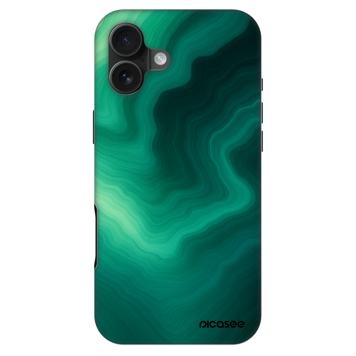 Picasee Fashion Case MagSafe pre Apple iPhone 16 Plus - Malachite