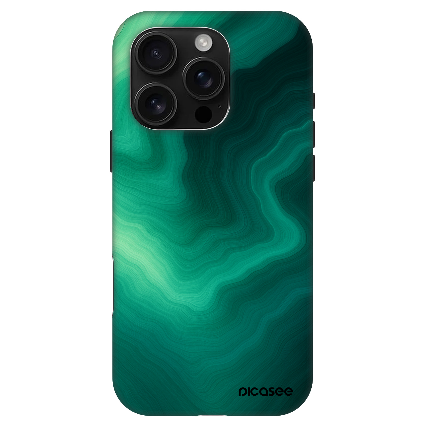 Picasee Fashion Case MagSafe pre Apple iPhone 16 Pro - Malachite