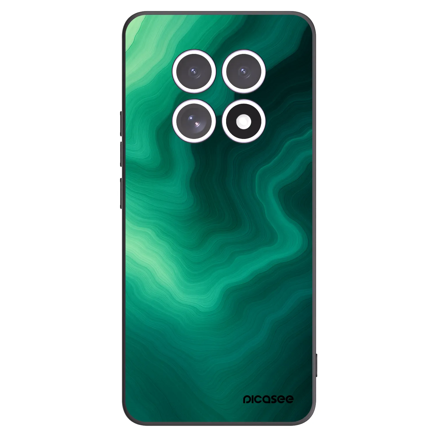 Picasee silikónový čierny obal pre Xiaomi Redmi Note 15 5G - Malachite