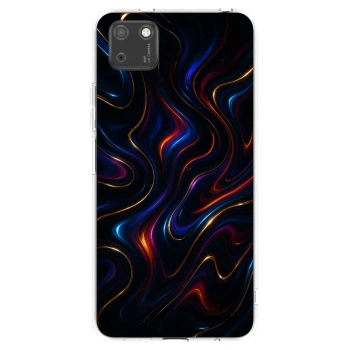 Picasee silikónový prehľadný obal pre Huawei Y5P - Noir