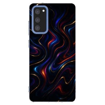 Picasee silikónový prehľadný obal pre Samsung Galaxy S20 FE - Noir