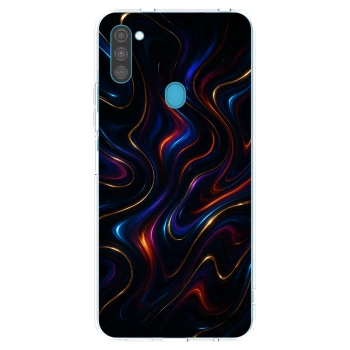 Picasee silikónový prehľadný obal pre Samsung Galaxy M11 - Noir