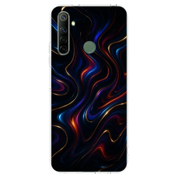 Picasee silikónový prehľadný obal pre Realme 6i - Noir