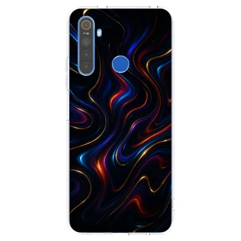 Picasee silikónový prehľadný obal pre Realme 5 - Noir