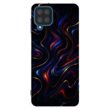 Picasee silikónový prehľadný obal pre Samsung Galaxy A12 A125F - Noir