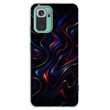 Picasee silikónový prehľadný obal pre Xiaomi Redmi Note 10 Pro - Noir