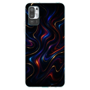 Picasee silikónový prehľadný obal pre Xiaomi Redmi Note 10 5G - Noir