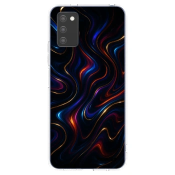 Picasee silikónový prehľadný obal pre Samsung Galaxy A02s A025G - Noir
