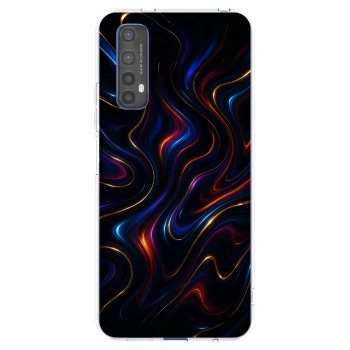 Picasee silikónový prehľadný obal pre Realme 7 - Noir