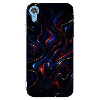 Picasee silikónový prehľadný obal pre Apple iPhone XR - Noir